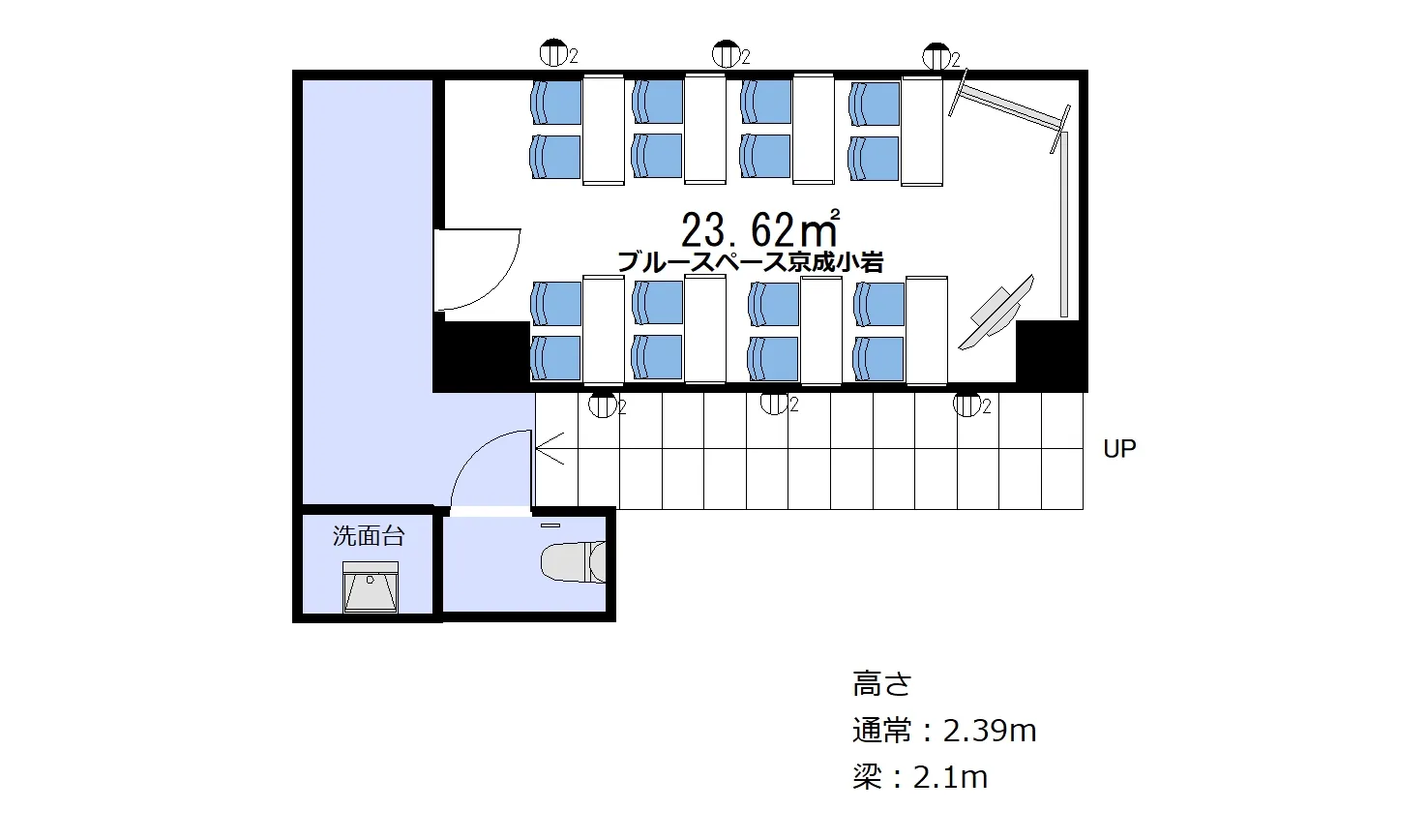 京成小岩 間取り 01
